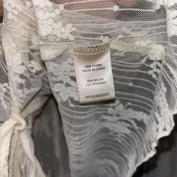 Womens Size M Thirty Thirty LA Lace Cardigan NWT - Picture 4 of 5